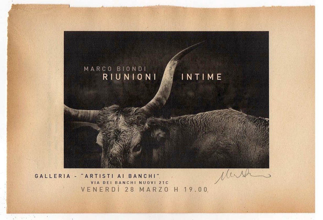 Marco Biondi – Riunioni intime